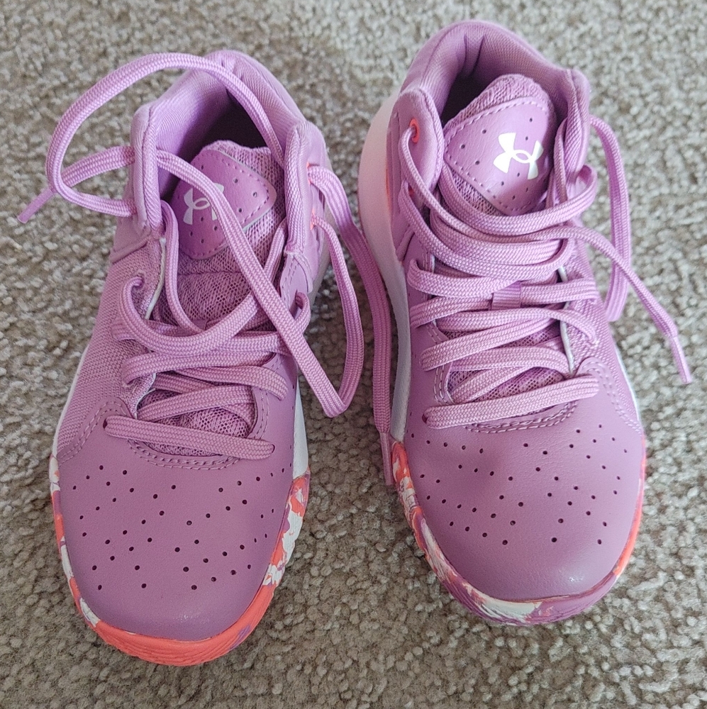 Under Armour Kids Shoes - Purple and Pink